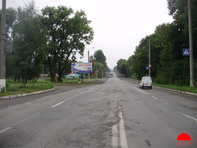 Щит 6x3,  проспект Грушевського (Три Ставки)