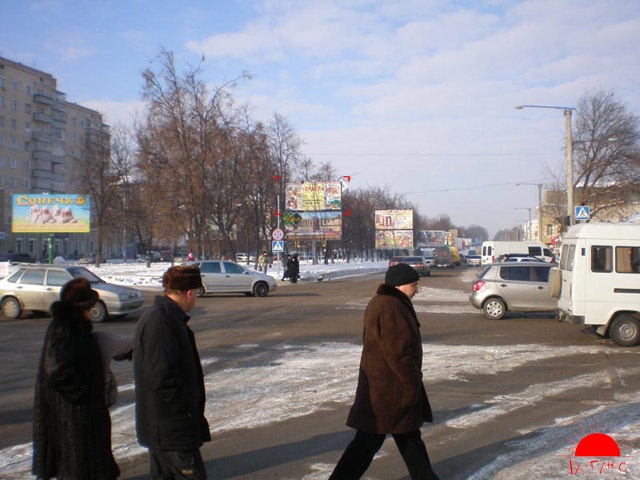 Щит 6x3,  проспект Грушевського (Колгоспник 1 верхній)