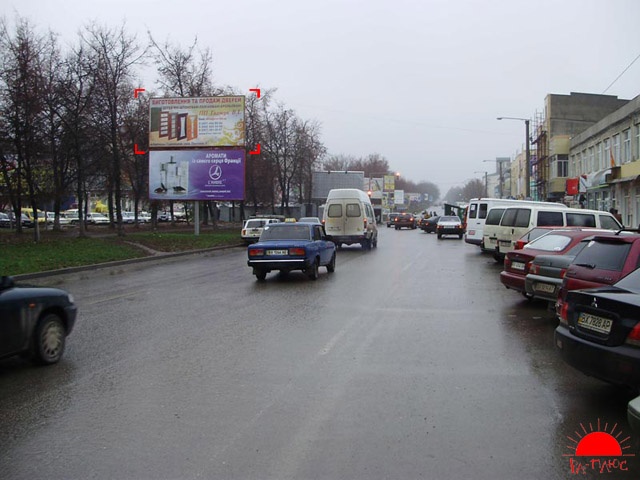 Щит 6x3,  проспект Грушевського (Колгоспник 2 верхній)