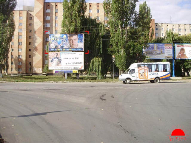 Щит 6x3, Нігинське шосе - вул. Чехова, верх Щит 6x3, Нігинське шосе - вул. Чехова, верх