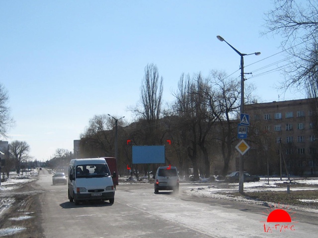 Щит 6x3,  Хмельницьке шосе - вул. Пархоменка